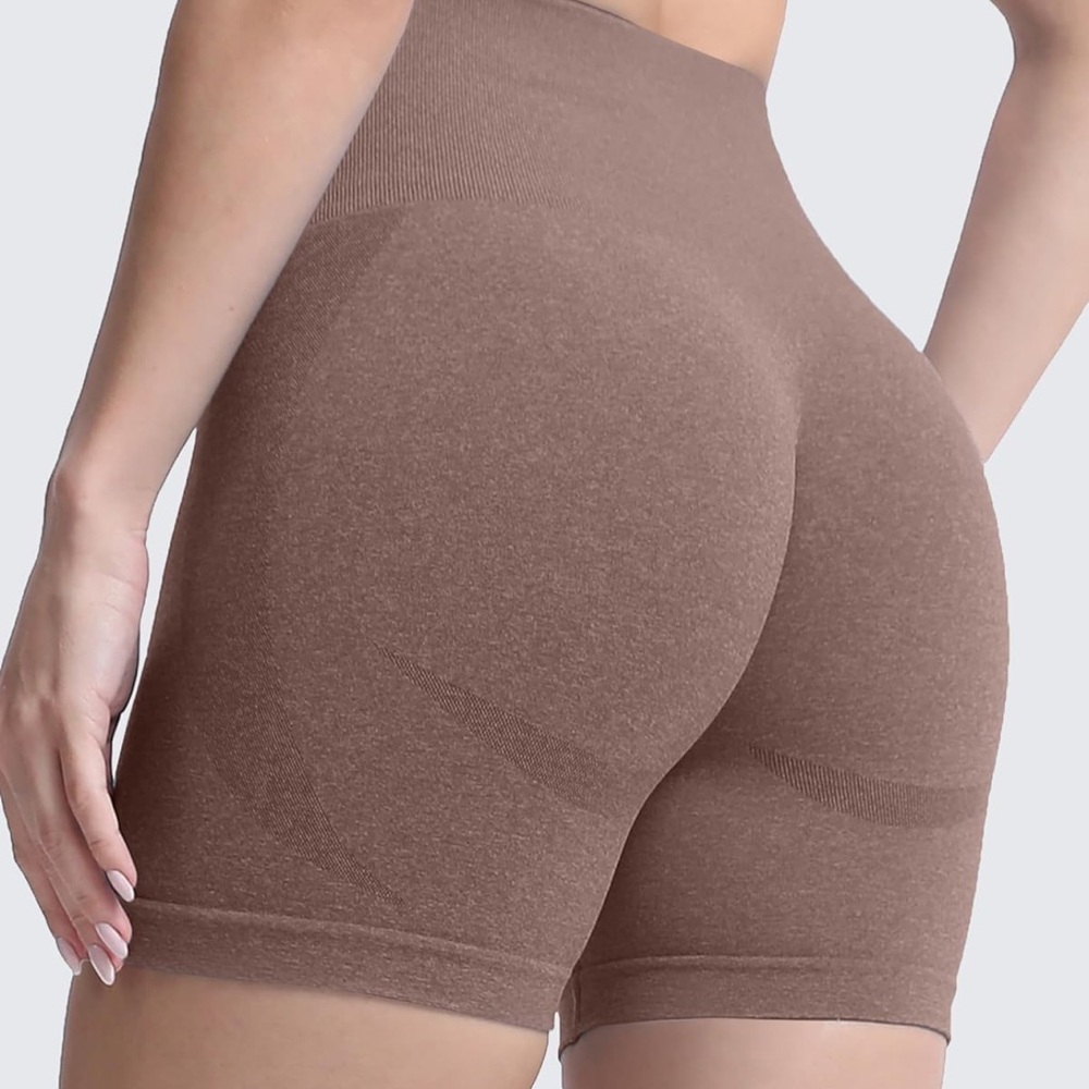 Women's Athletic Shorts in Brown